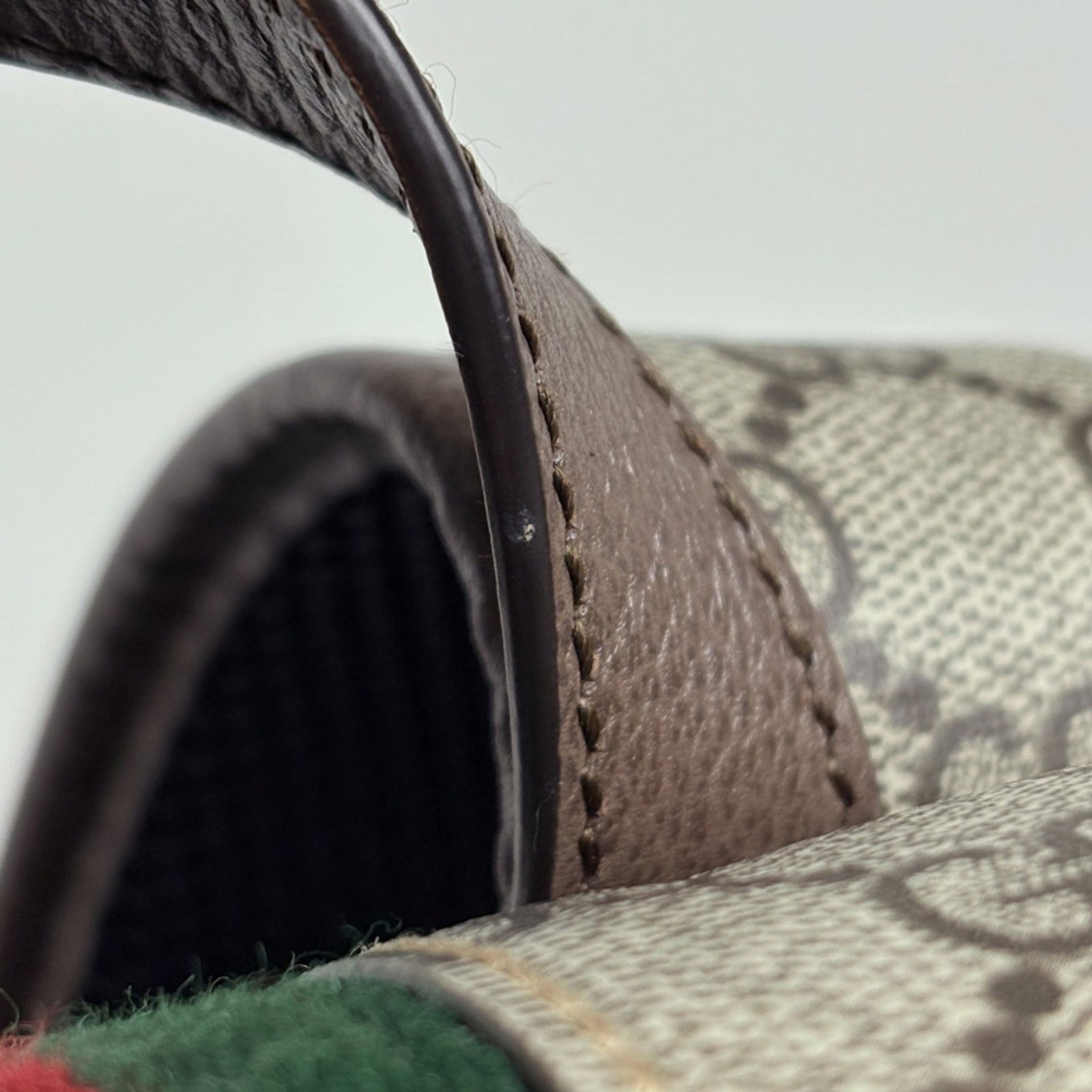 Gucci Coated Canvas Leather Backpack - 7