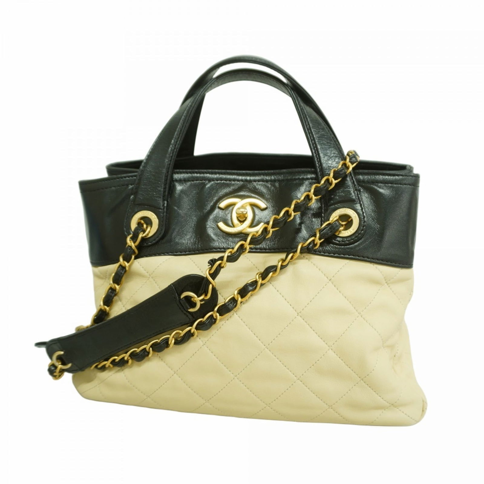 Leather Chanel Handbag (1 of 14)