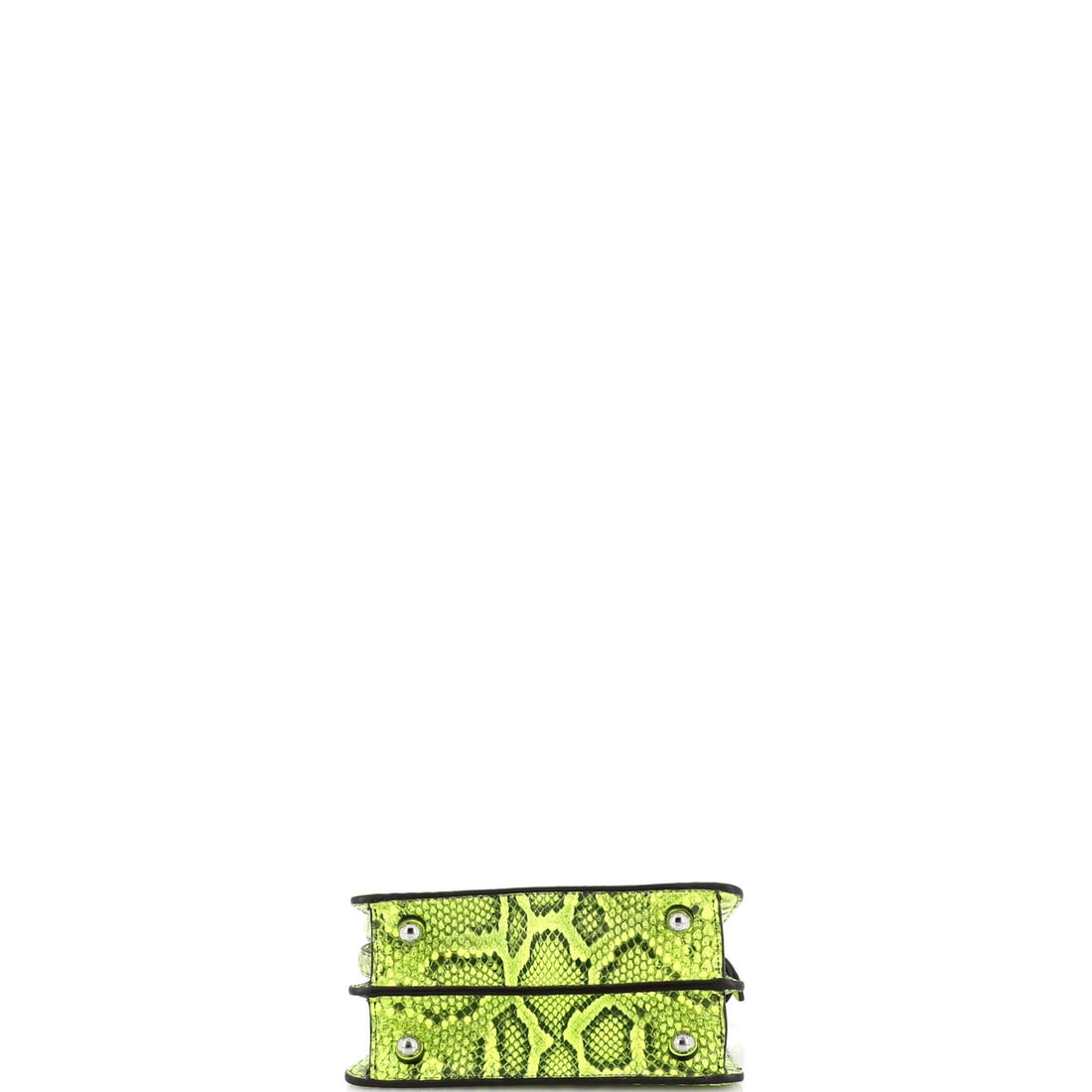 Petite Fendi Peekaboo ISeeU Bag Python - 4