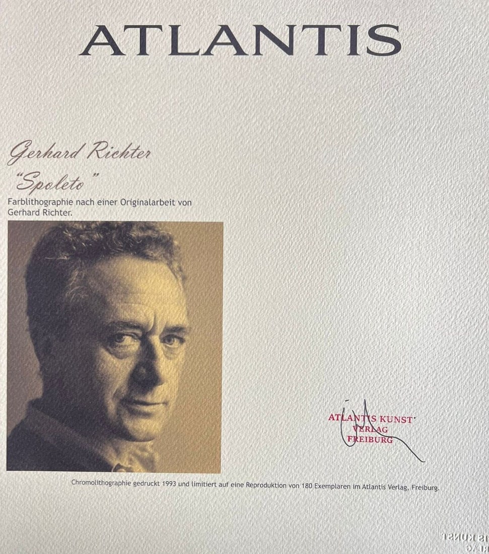 Lithograph Gerhard Richter - 10