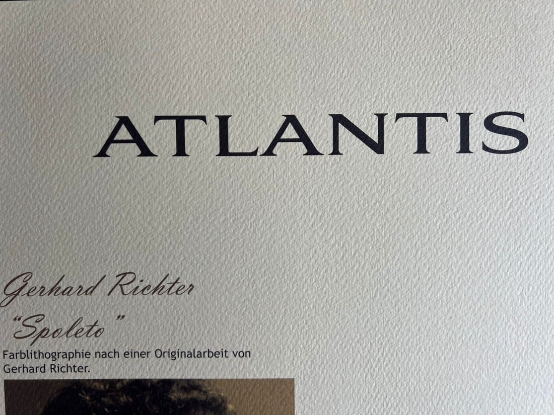 Lithograph Gerhard Richter - 11