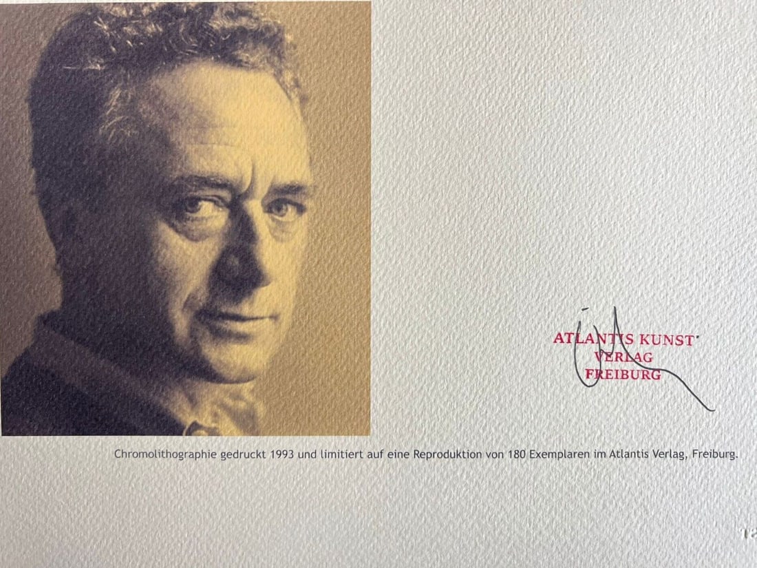 Lithograph Gerhard Richter - 12