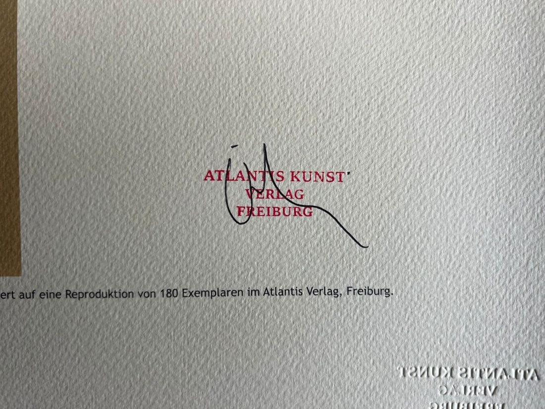 Lithograph Gerhard Richter - 13