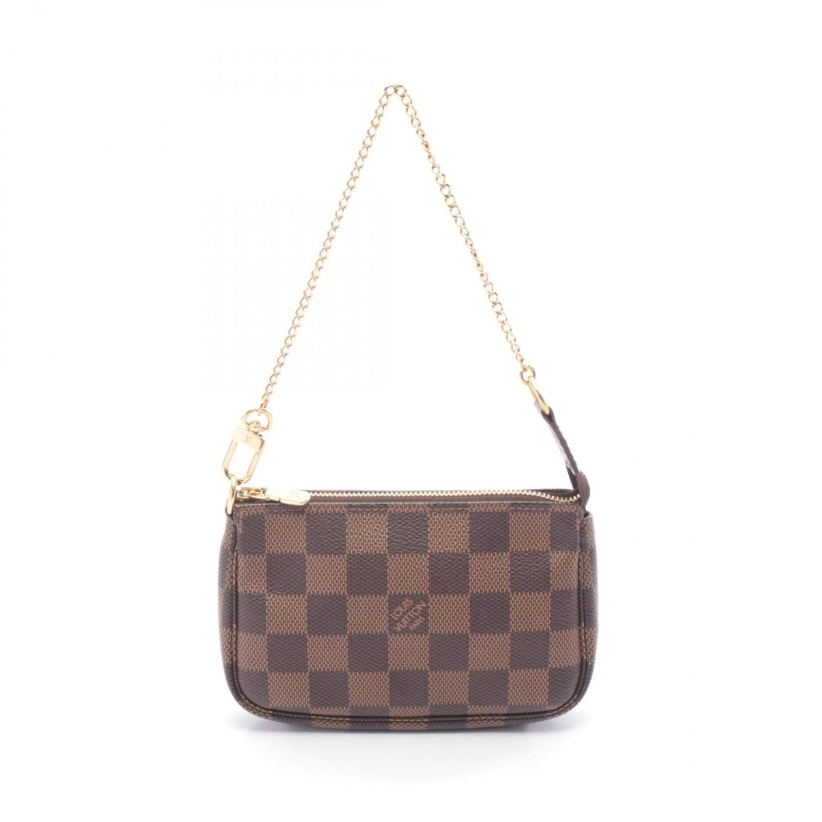 Louis Vuitton Coated Canvas Leather Handbag: Louis Vuitton Coated Canvas Leather Handbag A timeless and sophisticated accessory for the modern woman, this Louis Vuitton handbag boasts a sleek brown leather exterior adorned with iconic monogram