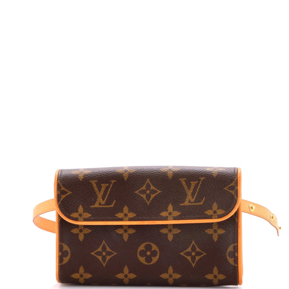 Louis Vuitton Florentine Waist Bag in Monogram Canvas: Louis Vuitton Florentine Waist Bag in Monogram Canvas The iconic Louis Vuitton Florentine Waist Bag is a timeless classic, boasting the signature Monogram Canvas exterior in rich brown that exudes sop