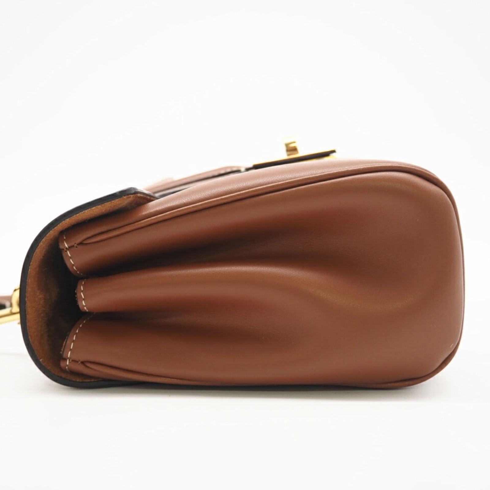 Celine Leather Shoulder Bag - 4