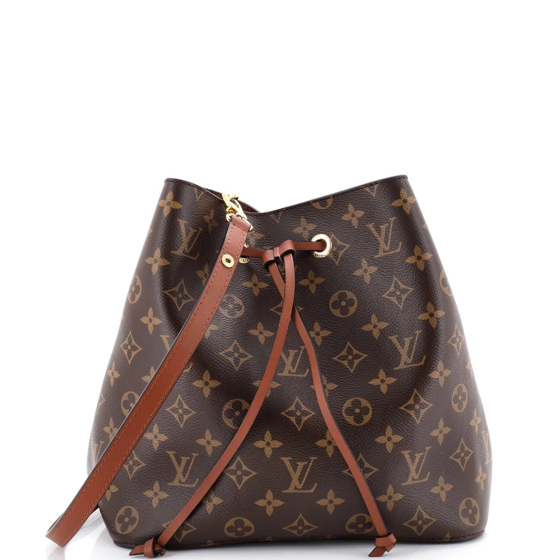 Louis Vuitton NeoNoe MM Monogram Canvas Leather Handbag: Louis Vuitton NeoNoe MM Monogram Canvas Leather Handbag The Louis Vuitton NeoNoe MM Monogram Canvas Leather Handbag is a timeless classic with its iconic monogram pattern and sleek, bucket-style
