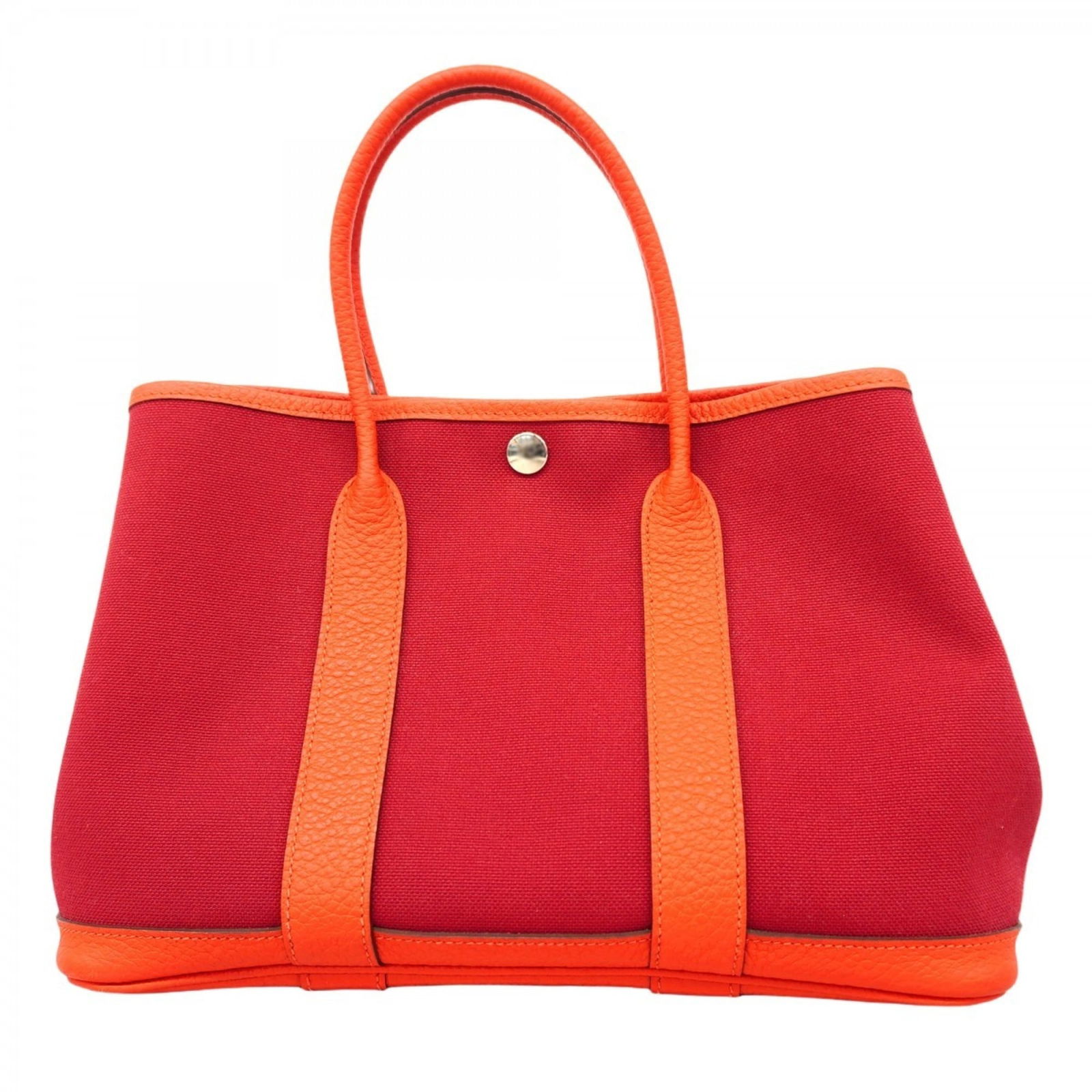 Bag Hermes Tote: Bag Hermes Tote A vibrant red Hermes tote bag, perfect for adding a pop of color to your daily routine. With its classic 21cm x 30cm size and timeless design, this iconic bag is sure to turn heads.