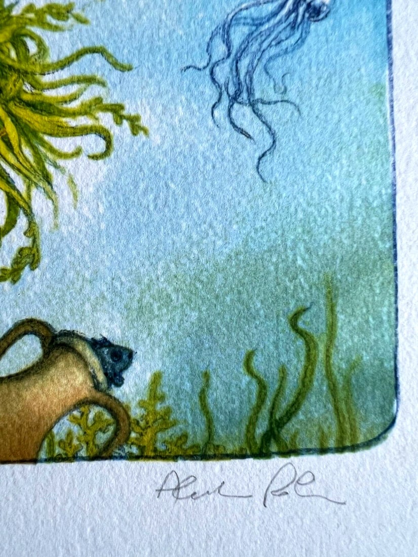 Numbered Alessandra Roberti Lithograph Mixed Technique - 7