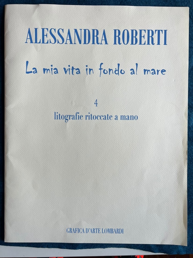 Numbered Alessandra Roberti Lithograph Mixed Technique - 9