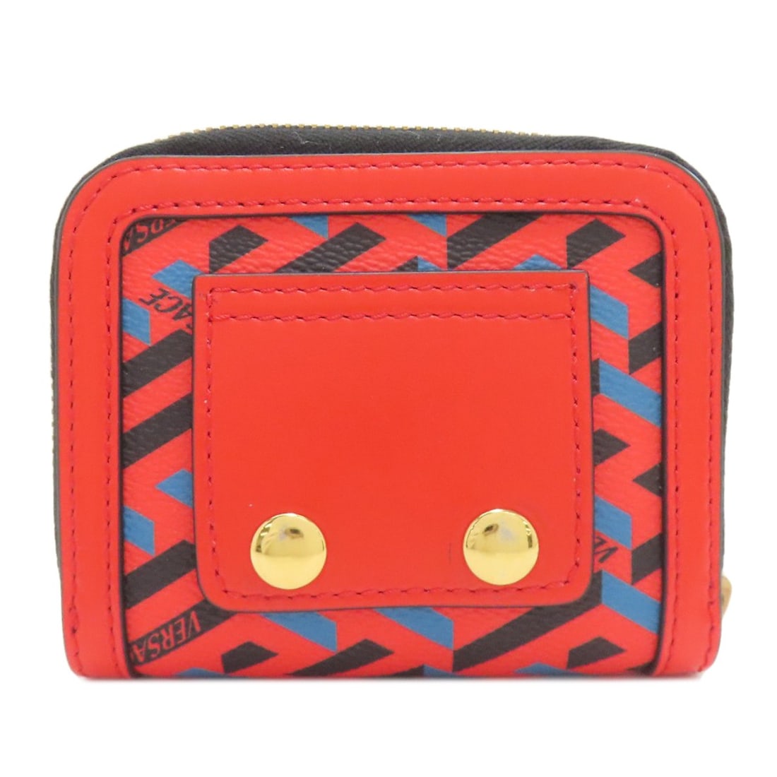 PVC VERSACE LA GRECA Card Case - 2