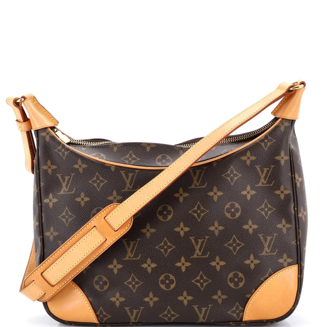 Louis Vuitton Boulogne Monogram Canvas 30 Handbag: Louis Vuitton Boulogne Monogram Canvas 30 Handbag A timeless piece from the iconic Louis Vuitton Boulogne collection, this 30 Handbag boasts the signature monogram canvas design and rich brown hue