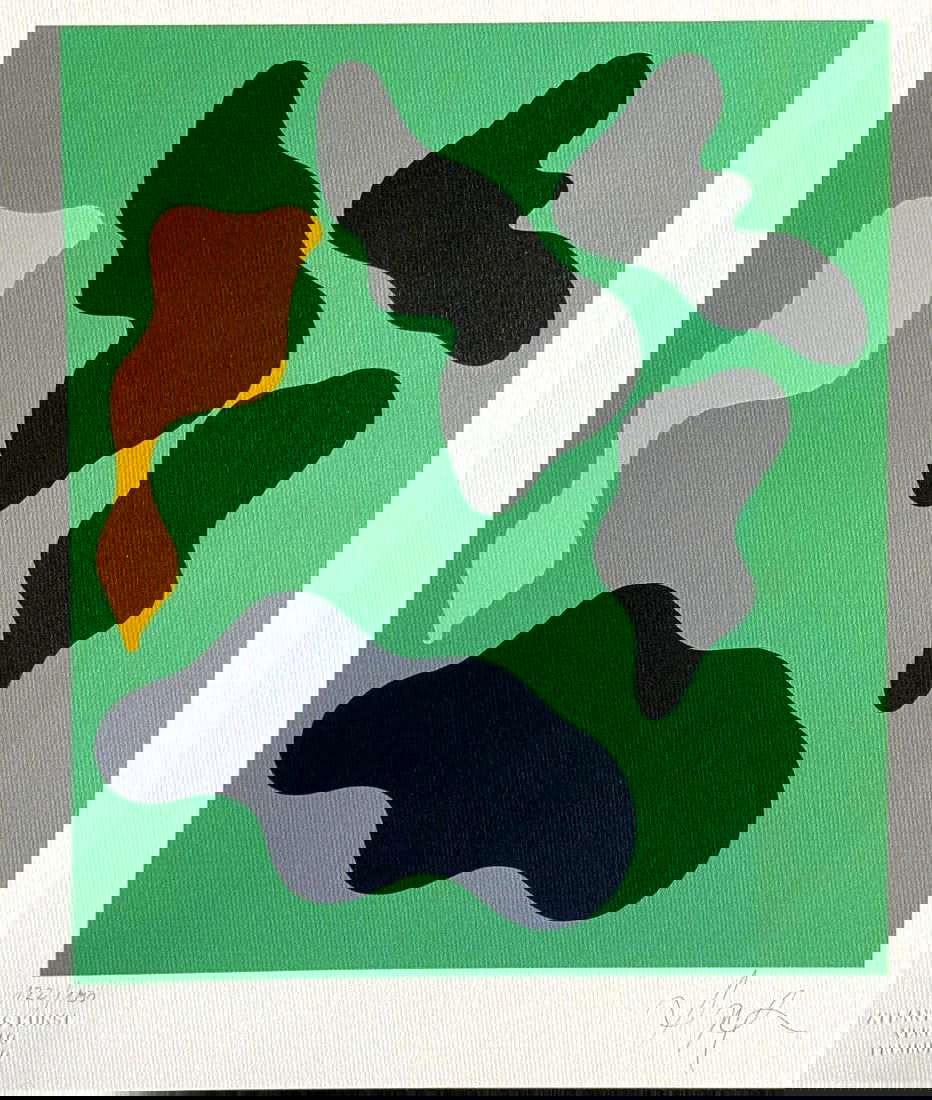 Numbered Jean Hans Arp Lithograph