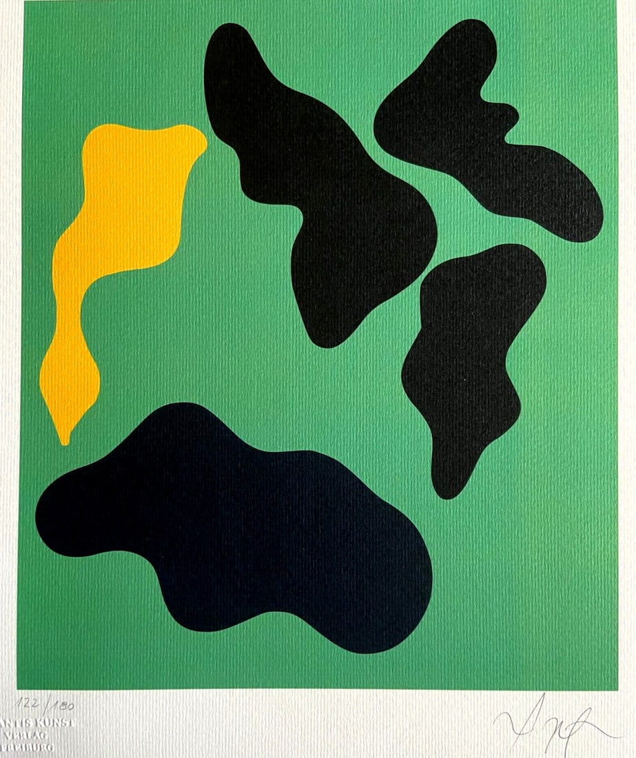 Numbered Jean Hans Arp Lithograph - 3