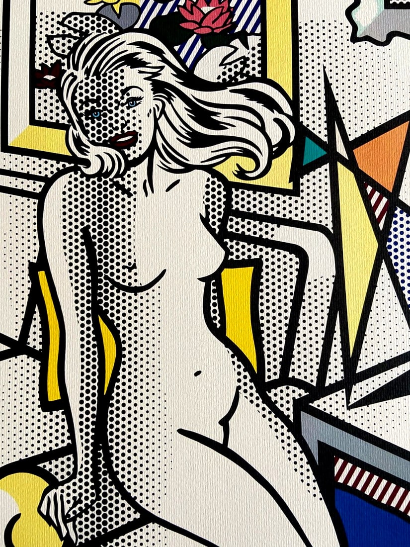 Roy Lichtenstein Lithograph #Op - 3