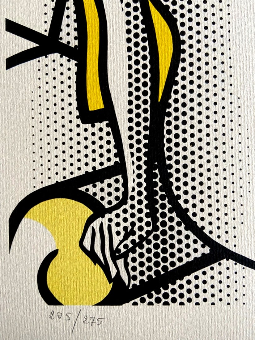 Roy Lichtenstein Lithograph #Op - 7
