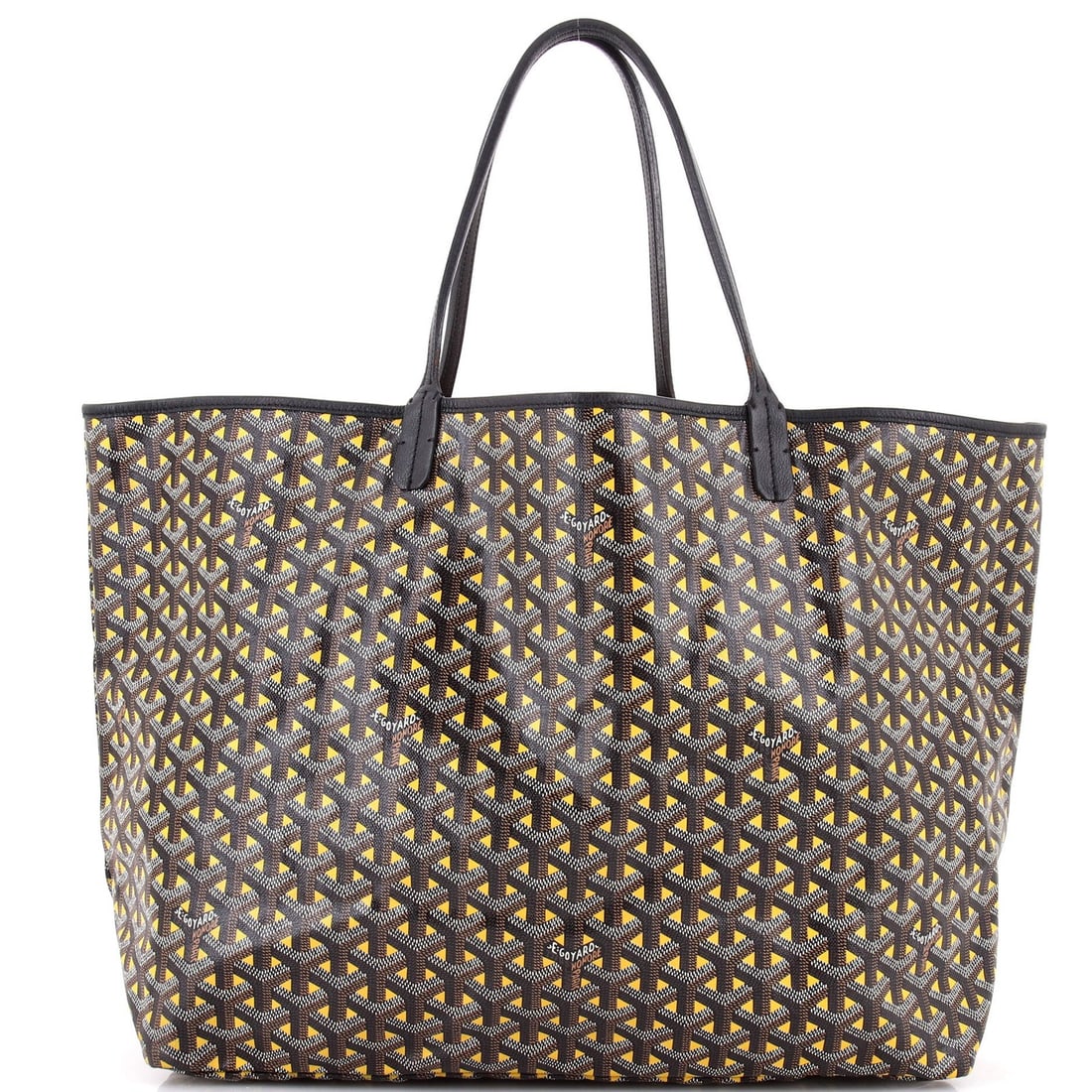 Goyard Saint Louis Tote in Claire Voie Coated Canvas GM: Goyard Saint Louis Tote in Claire Voie Coated Canvas GM The Goyard Saint Louis Tote in Claire Voie Coated Canvas GM is a timeless and stylish accessory that exudes French elegance. With its classic