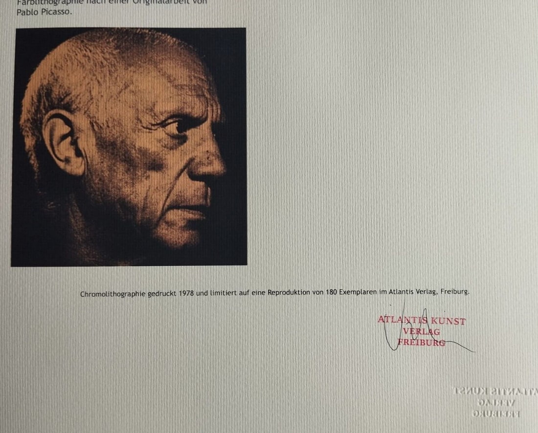 Lithograph Pablo Picasso - 12