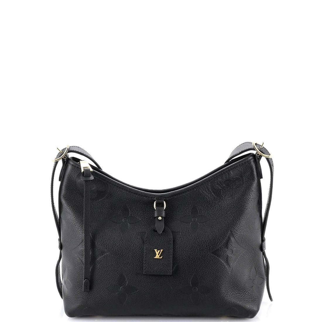 Louis Vuitton Giant Monogram Empreinte CarryAll Hobo: Louis Vuitton Giant Monogram Empreinte CarryAll Hobo Experience the iconic style of Louis Vuitton with this stunning Giant Monogram Empreinte CarryAll Hobo, boasting the signature LV monogram pattern
