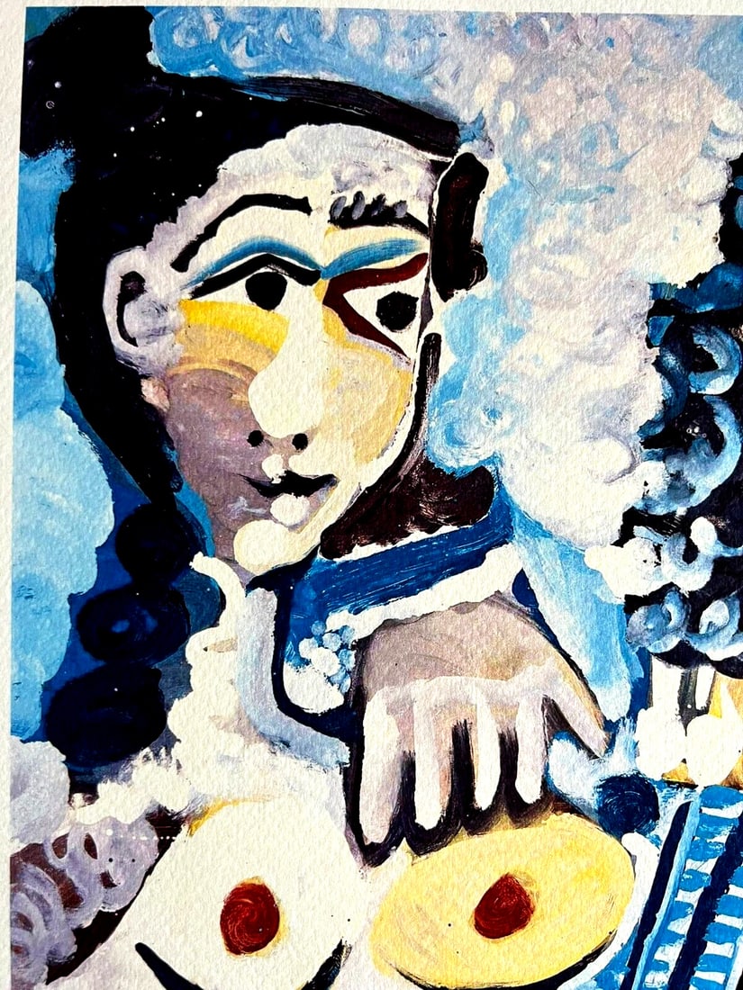 Numbered Pablo Picasso Lithograph Op - 4