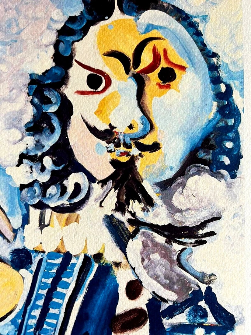 Numbered Pablo Picasso Lithograph Op - 5