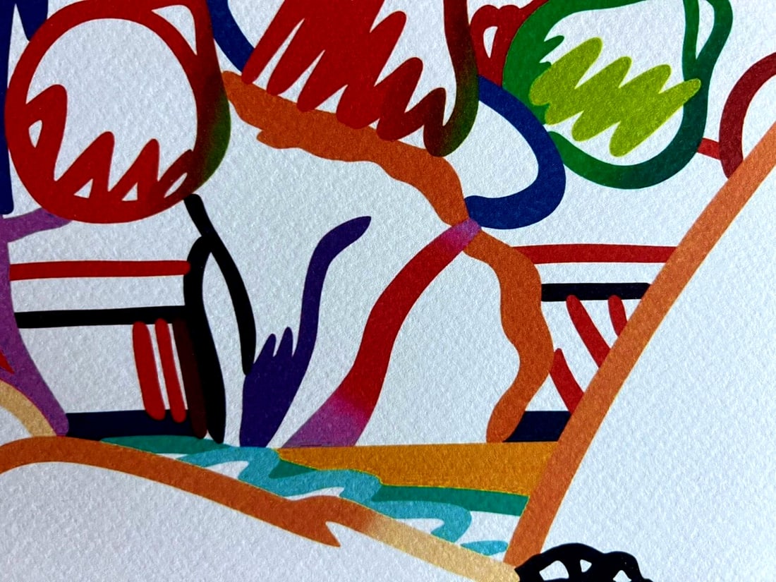 Tom Wesselmann Lithograph #Op (Numbered) - 5