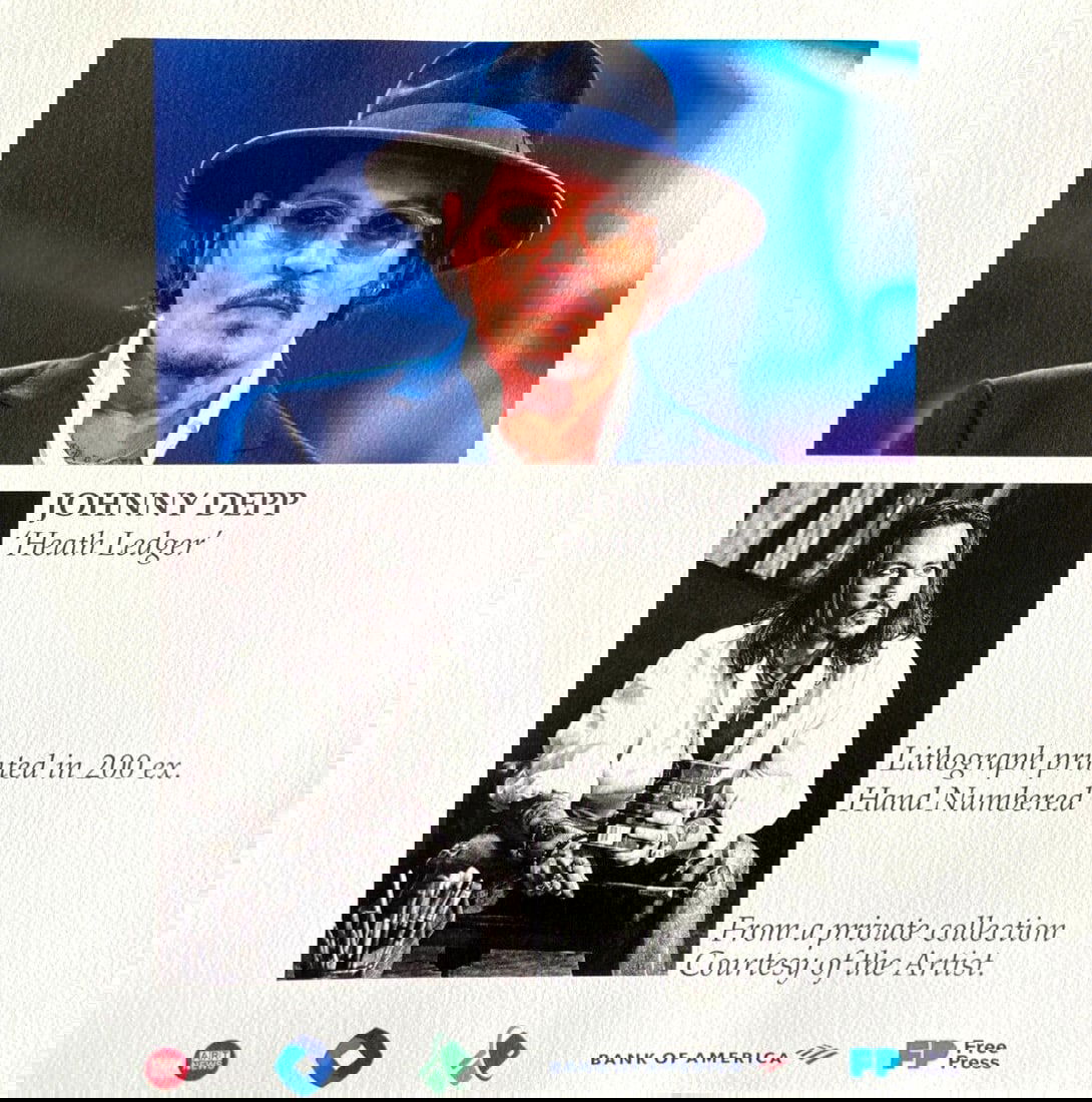 200EX - Johnny Depp Lithograph - 9