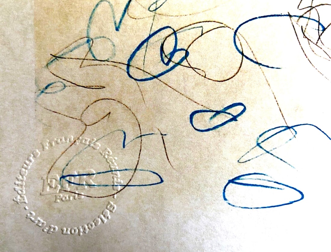 Numbered Gustav Klimt Lithograph - 7