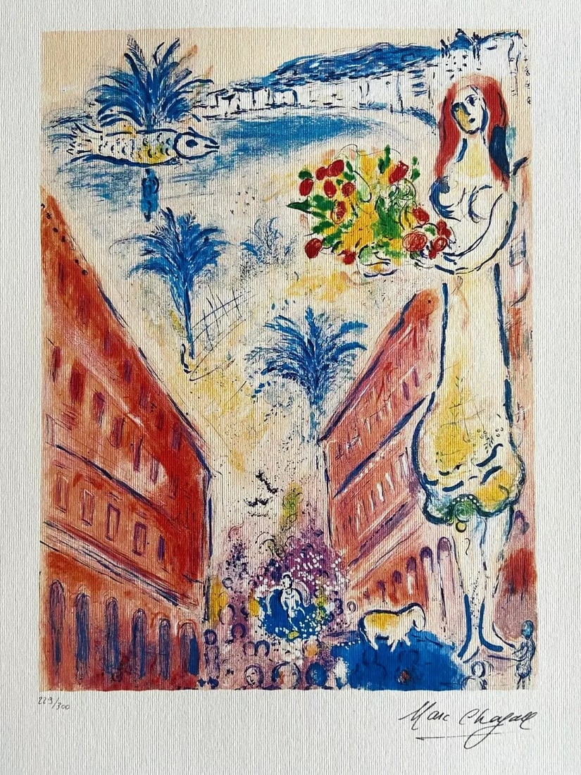 Marc Chagall Sorlier Lithograph #: Marc Chagall Sorlier Lithograph # This listing features Marc Chagall Sorlier Lithograph #. Item specifics are provided below. Item Specifics: Type: Print Country Of Origin: France Product Disclaimer: