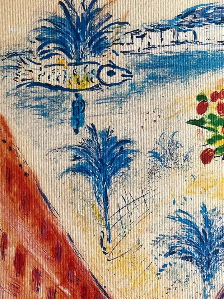 Marc Chagall Sorlier Lithograph # - 5