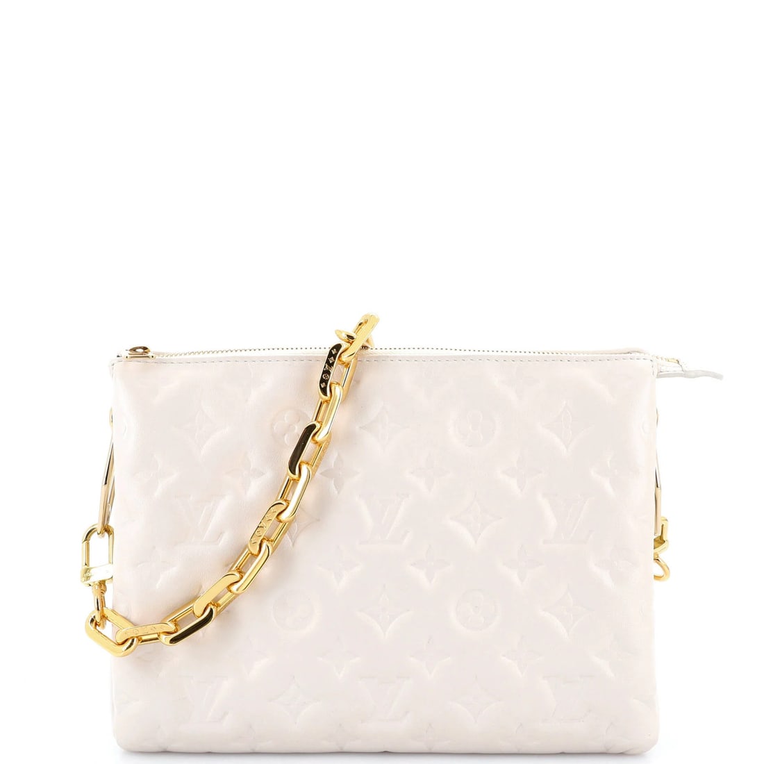 PM Louis Vuitton Coussin Bag Monogram Embossed Lambskin (1 of 8)