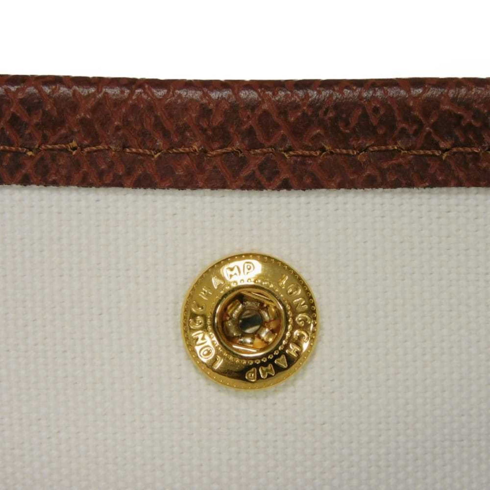 Canvas Longchamp Shoulder Bag - 10