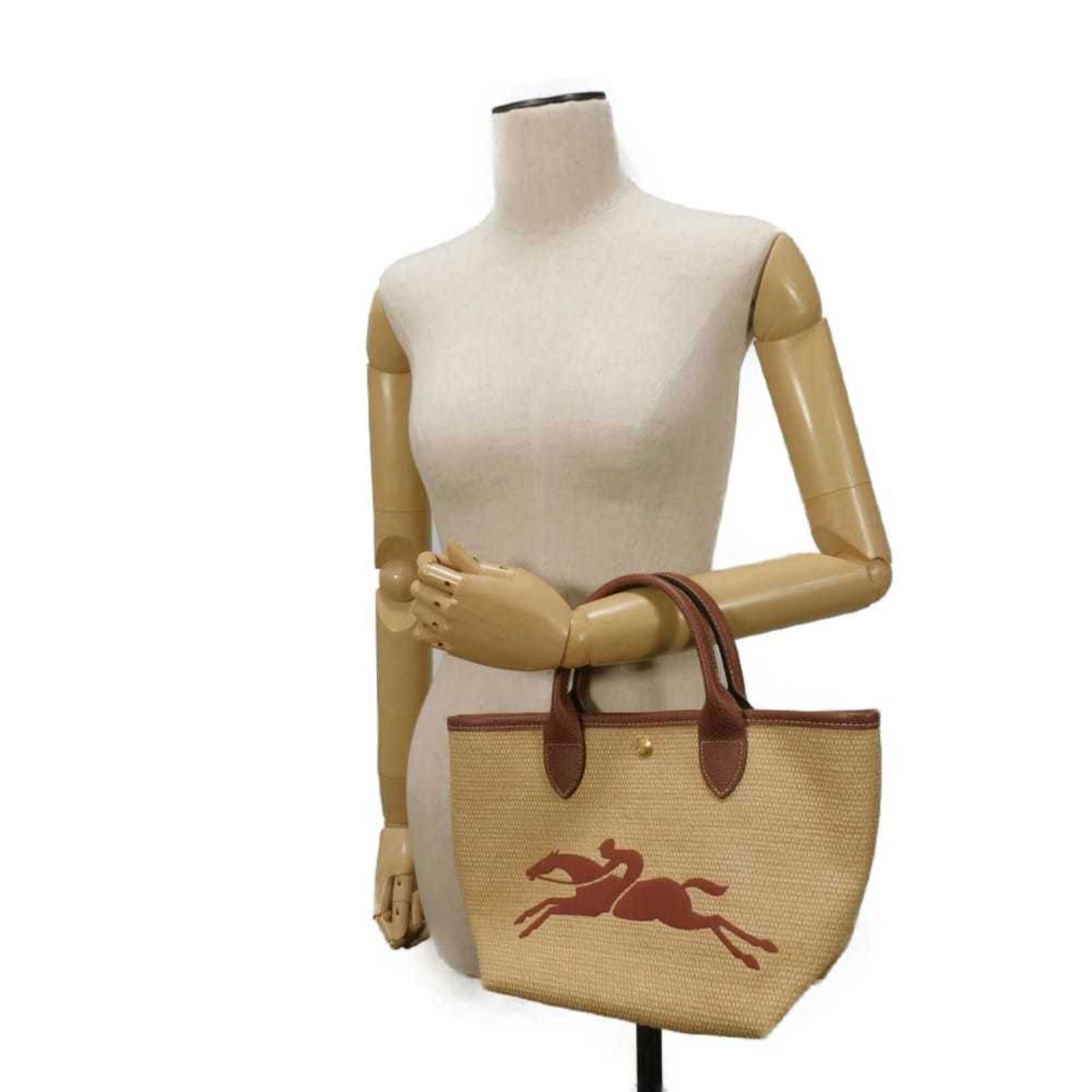 Canvas Longchamp Shoulder Bag - 5