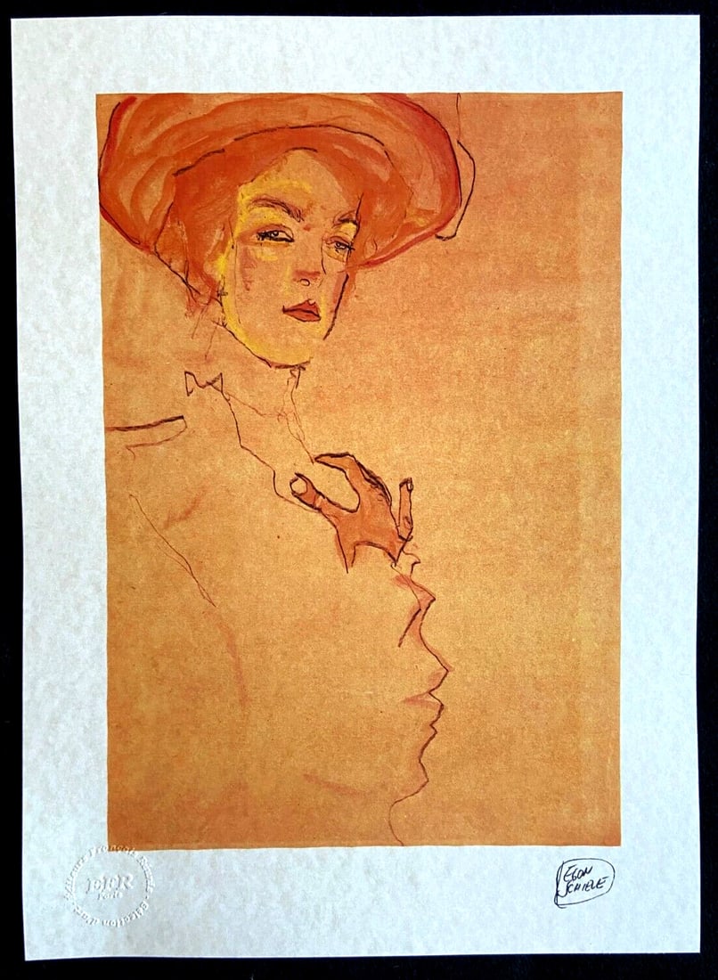 Lithograph Egon Schiele - 2