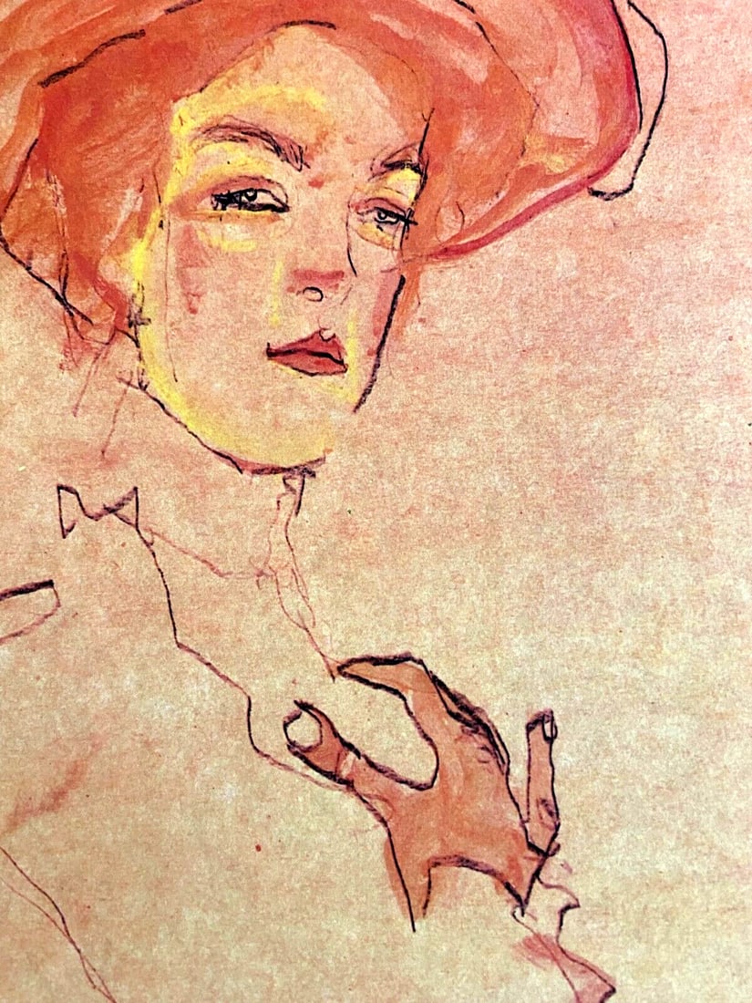 Lithograph Egon Schiele - 4