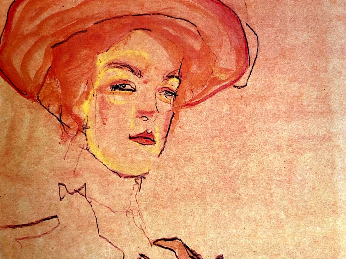 Lithograph Egon Schiele - 5