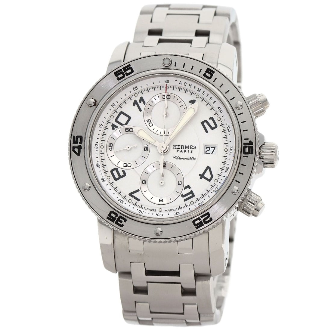 HERMES Clipper Diver Chronograph Watches CP2.910 Stainless Steel/ (1 of 20)