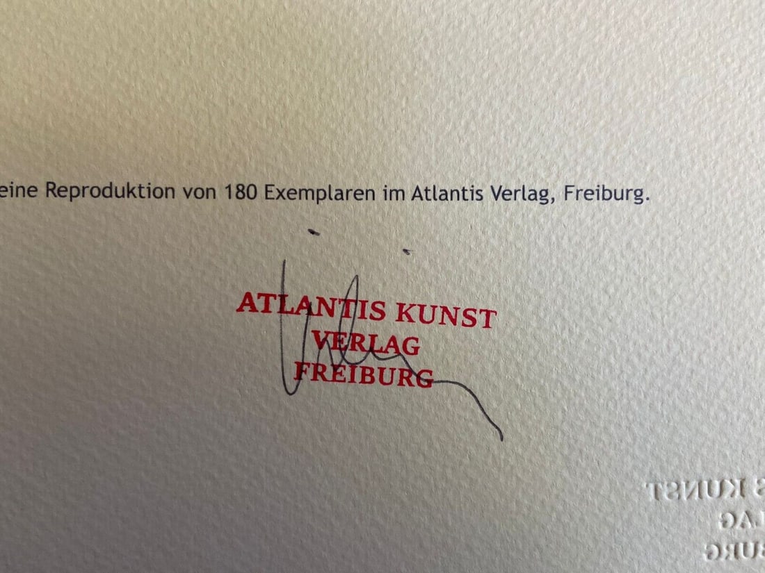 180ex Kurt Schwitters Lithograph - 10