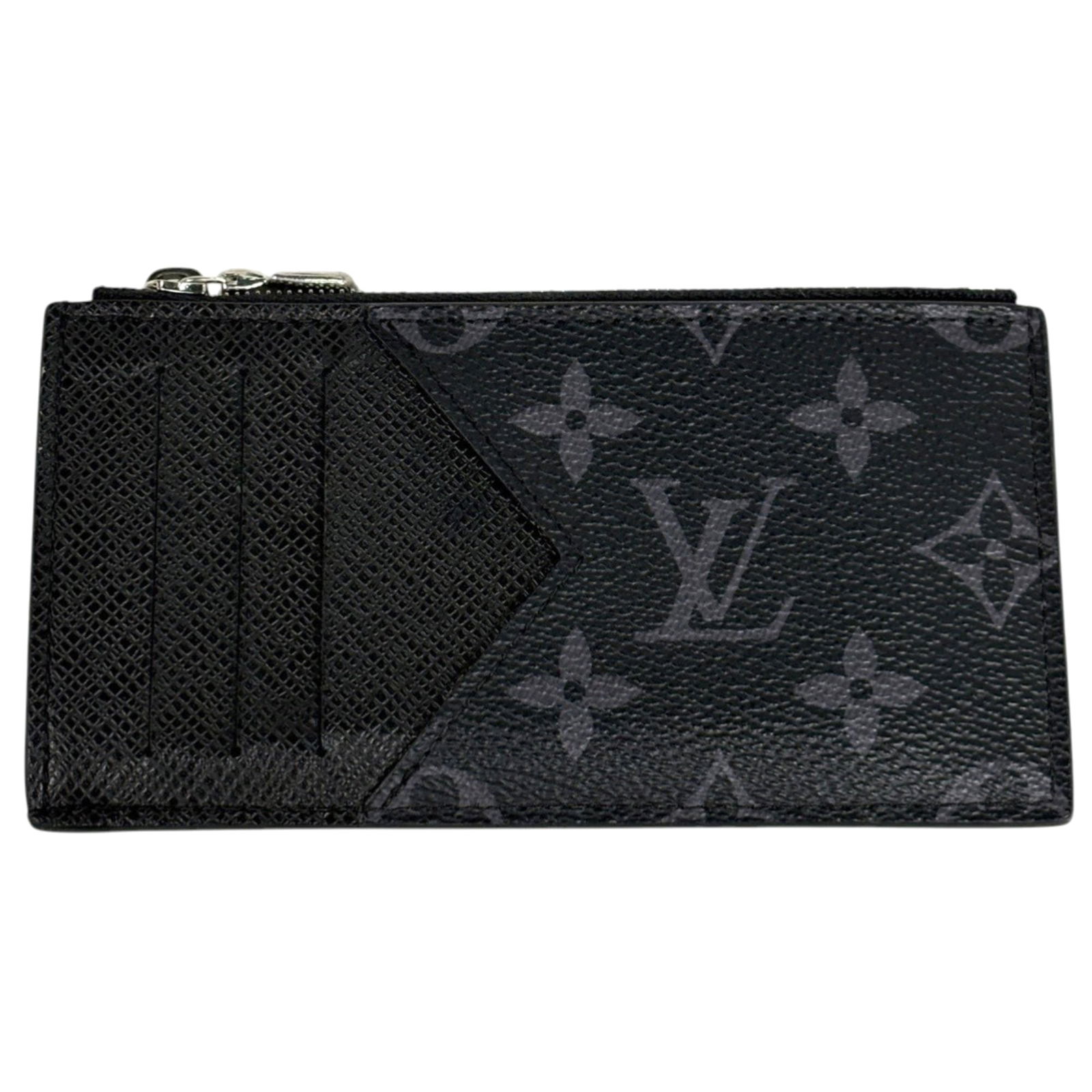 Louis Vuitton Monogram Eclipse Business Card Case: Louis Vuitton Monogram Eclipse Business Card Case Elevate your professional style with the iconic Louis Vuitton Monogram Eclipse Business Card Case, crafted from high-quality materials and boasting th