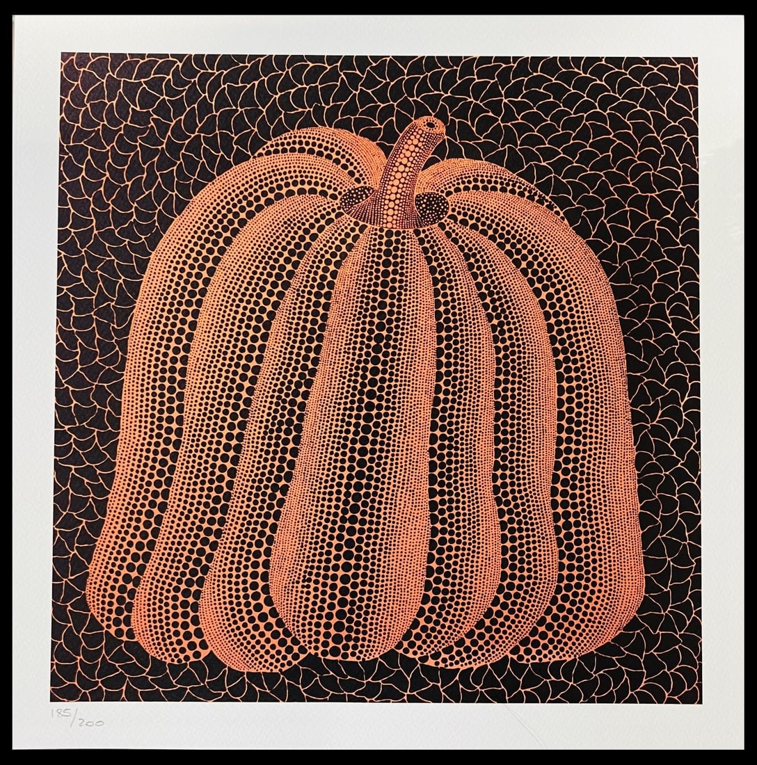 200 Yayoi Kusama Lithograph Mori Museum Limited Edition Numbered To: 200 Yayoi Kusama Lithograph Mori Museum Limited Edition Numbered To Own a rare and vibrant piece of art from renowned Japanese artist Yayoi Kusama, created in collaboration with the esteemed Mori Art