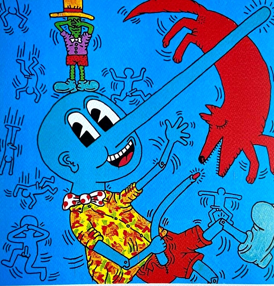 Numbered Keith Haring Lithograph - 2