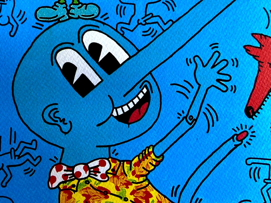 Numbered Keith Haring Lithograph - 3