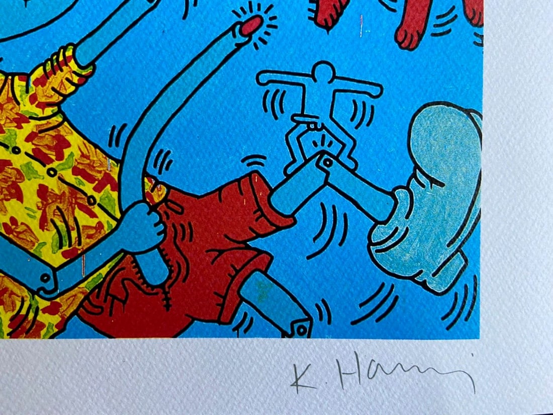 Numbered Keith Haring Lithograph - 6