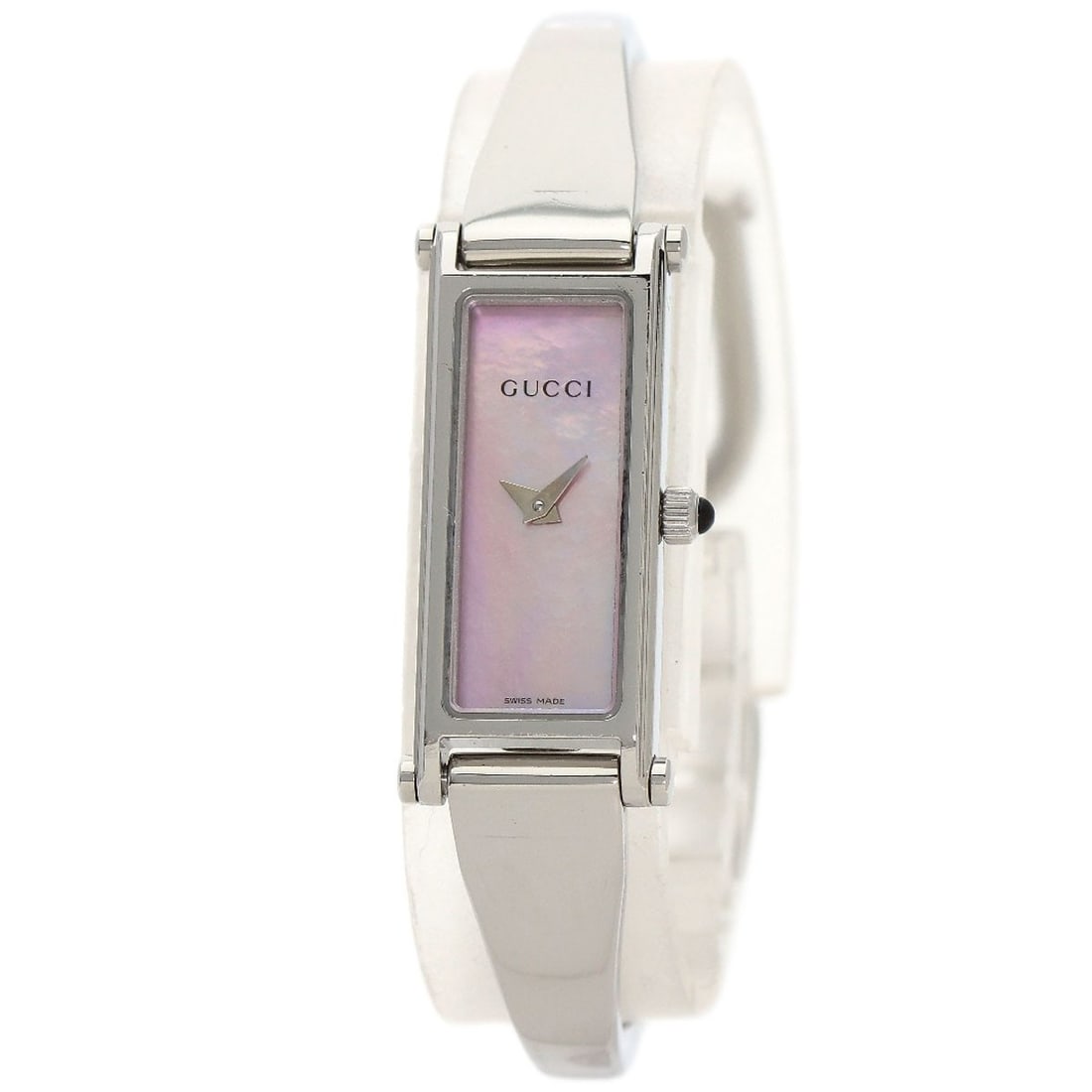 GUCCI Square face Watches 1500L Stainless Steel/ Steel: GUCCI Square face Watches 1500L Stainless Steel/ Steel Experience the timeless elegance of Gucci with this stunning 1500L Stainless Steel/Steel Square face watch, crafted from high-quality stainless