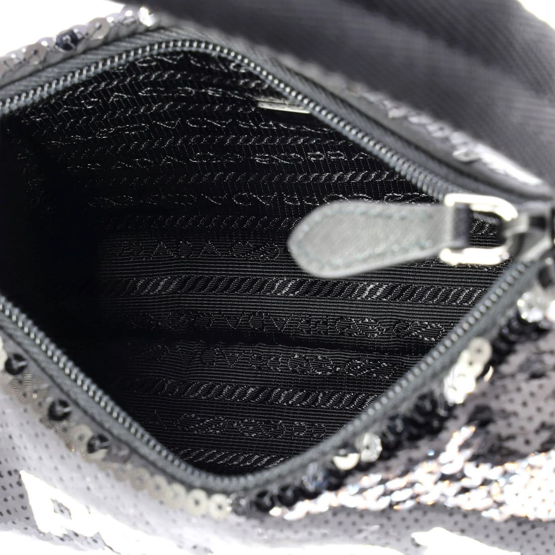 Mini Prada Re-Edition 2000 Hobo Sequins - 6