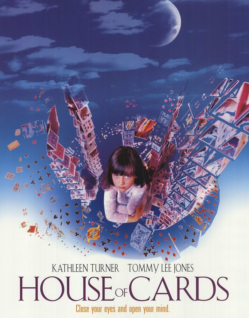 1993 ARTIST UNKNOWN House of Cards 41" x 27" Offset Lithograph - 2