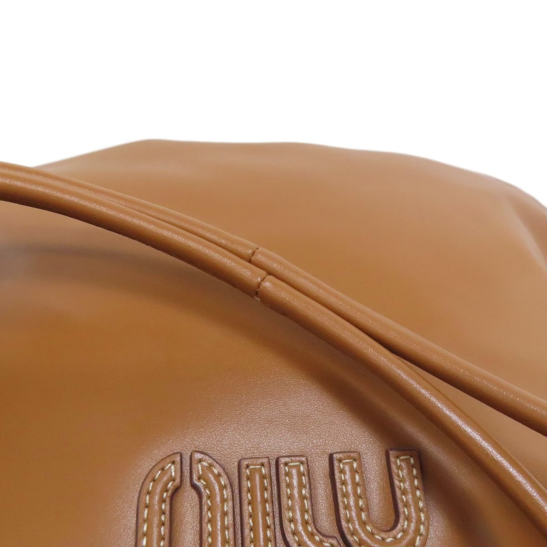 Calf MIUMIU logo Tote Bag - 11