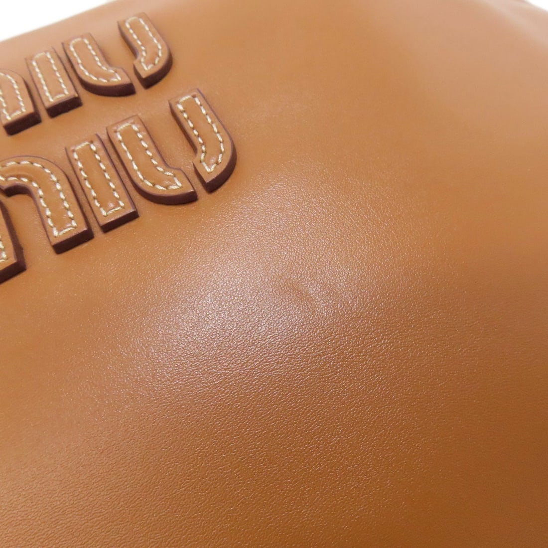 Calf MIUMIU logo Tote Bag - 9