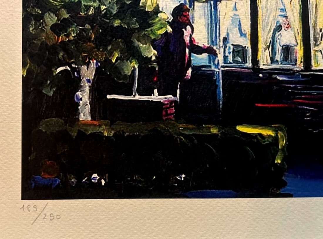 Limited Bob Dylan Lithograph Op Numbered - 7