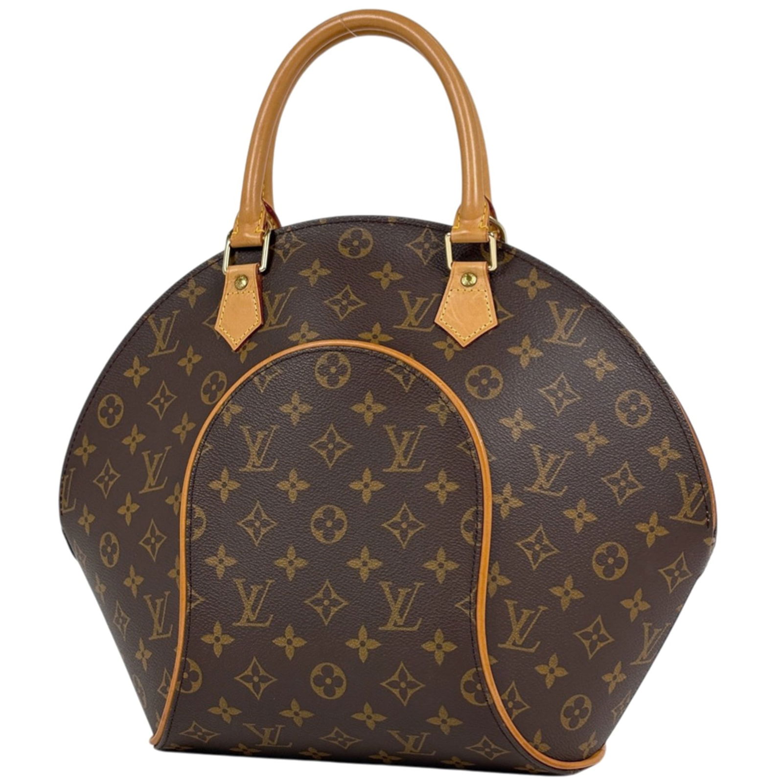 Louis Vuitton Monogram Handbag: Louis Vuitton Monogram Handbag A timeless piece of luxury, this Louis Vuitton Monogram handbag boasts the iconic signature pattern and rich brown color that exudes sophistication and elegance. With it
